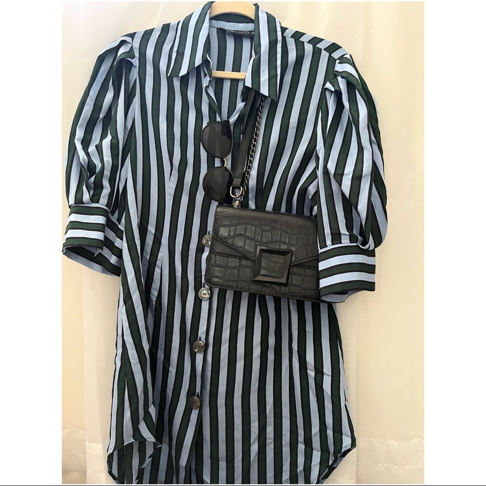Zara striped dress